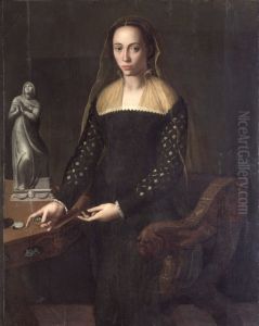 Ritratto di Ortensia de' Bardi di Montauto by Alessandro Allori