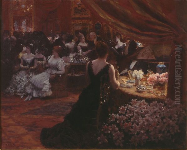 The living room of Princess Mathilde - view 1