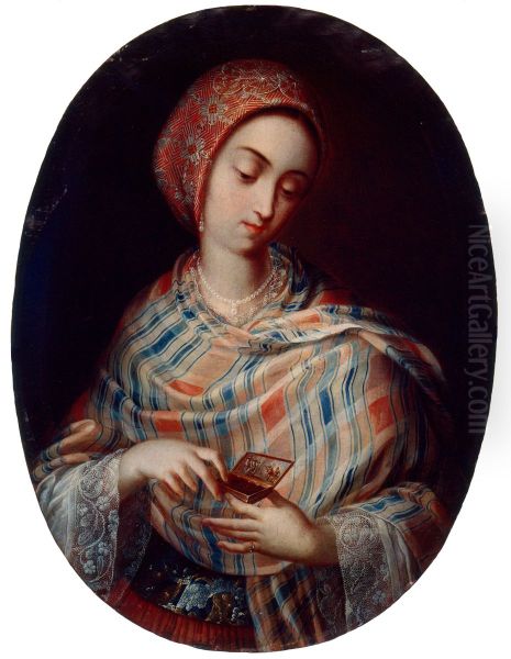Dama con rebozo - view 1
