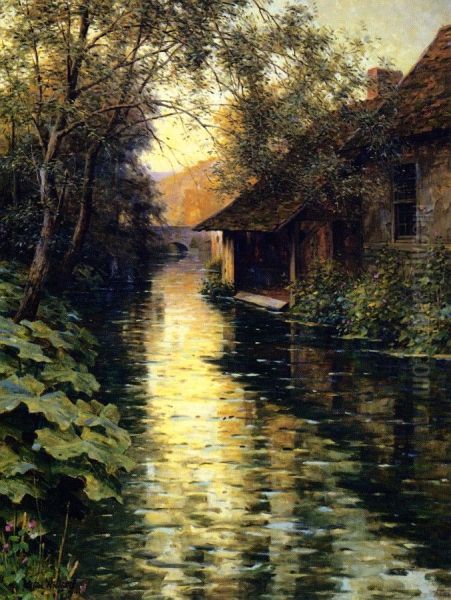 Boathouse on a Stream - view 1