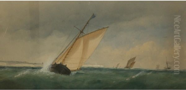 Boats off a Coast - view 1