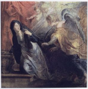The annunciation of the Death of the Virgin by (studio of) Rubens, Peter Paul
