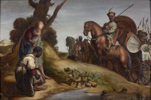 The Baptism of the Eunuch by Rembrandt