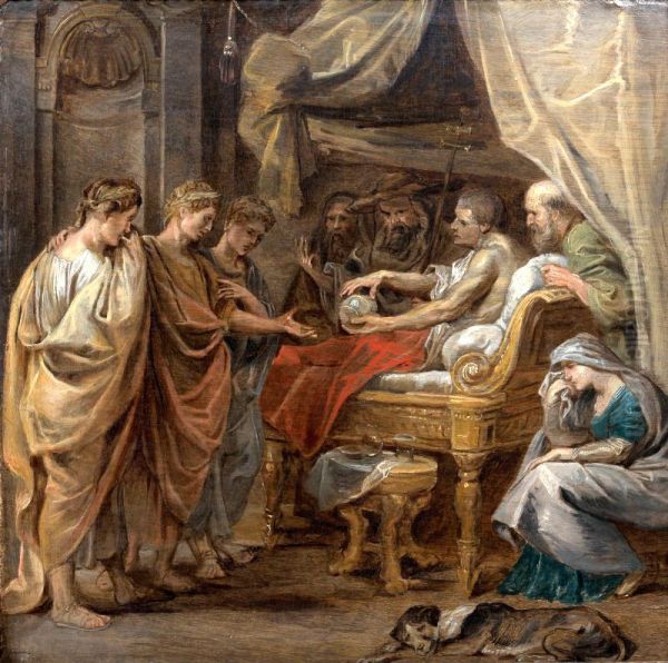 The death of the Emperor Constantine - view 1