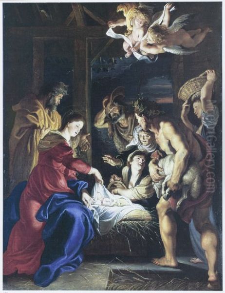 Adoration of the shepherds - view 1