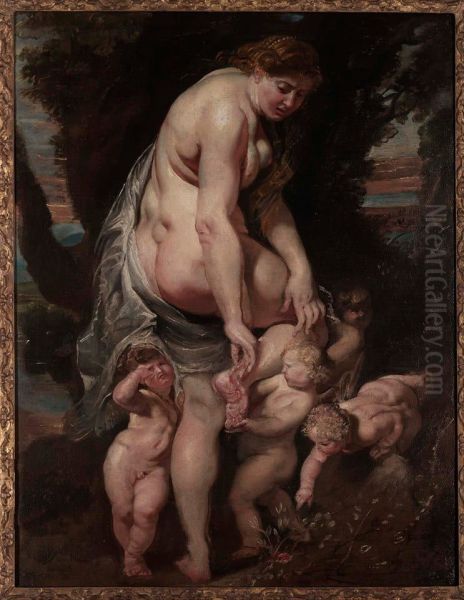 Venus Wounded by a Thorn - view 1