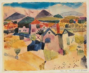 View of Saint Germain by Paul Klee