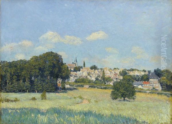 Vue de Marly-le-Roi sous le soleil - view 1