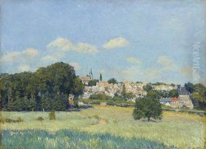 Vue de Marly-le-Roi sous le soleil by Alfred Sisley