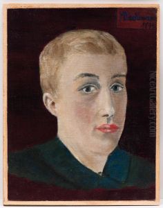 Self-portrait by Max Beckmann