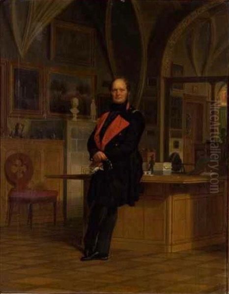 Friedrich Wilhelm IV in seinem Arbeitsimmer - view 1