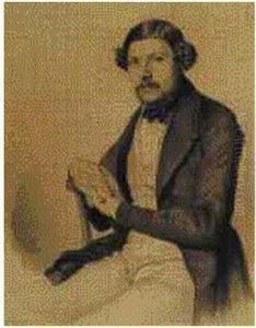 Portrait D'homme De Qualite. by Henri Joseph Armand Cambon