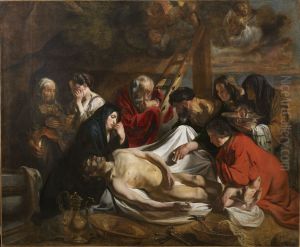 The lamentation by Jacob Jordaens