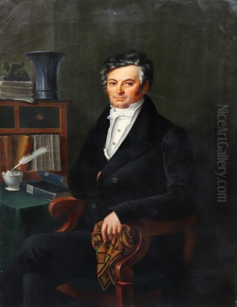 Portrait of Augustin Crignon de Montigny - view 1