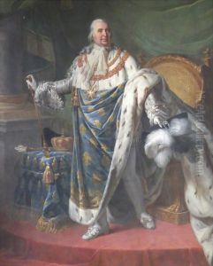 Portrait en pied de Louis XVIII Portrait en pied de Louis XVIII