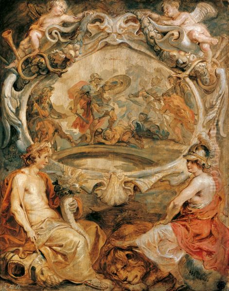 The Victory of Henry IV at Coutras - view 1