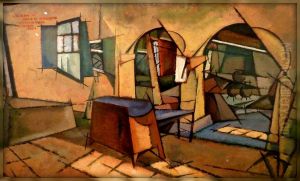 Cozinha da Casa de Manhufe by Amadeo De Souza Cardoso