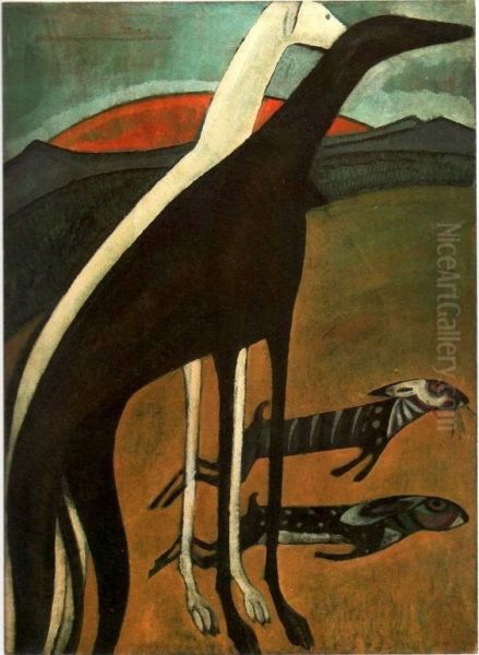 Greyhounds - view 1