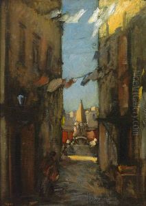 Street in Naples Street in Naples