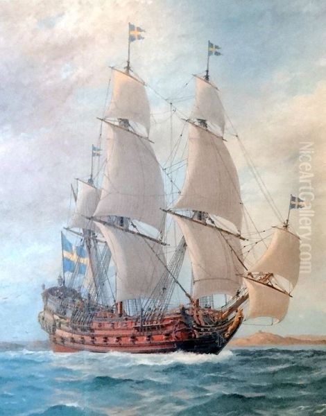 Swedish ship of the line HMSAmarant1654 - view 1