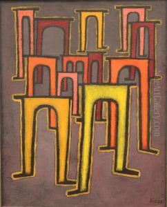 Revolution of the Viaduct by Paul Klee