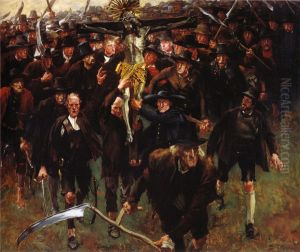 Das Kreuz by Albin Egger-Lienz