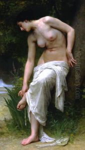 Depois do banho by William-Adolphe Bouguereau