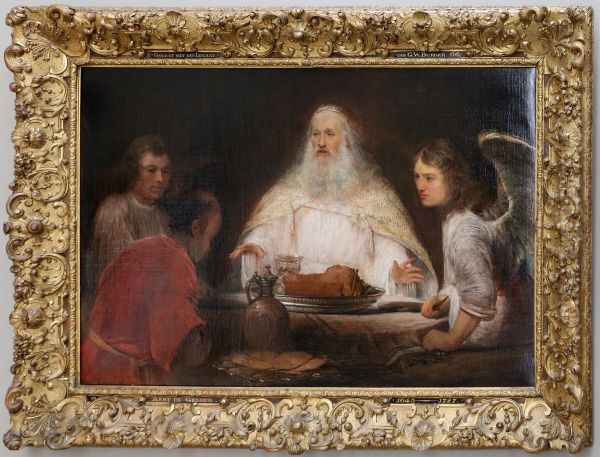 Abraham and three Angels - view 1