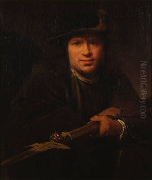 Man with a halberd - view 1