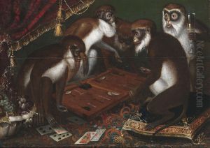 Backgammon-playing baboons Backgammon-playing baboons