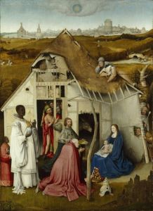 Adoration of the Magi. by Hieronymous Bosch