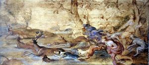The Hunt of Diana by (studio of) Rubens, Peter Paul
