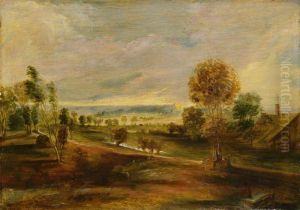 Landscape at sunset