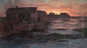 Evening mood - motif from Segerstad Evening mood - motif from Segerstad