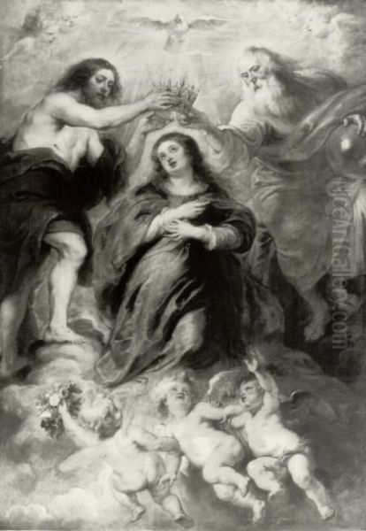 The coronation of Mary - view 1