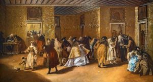 The Foyer of Dandolo's palace in San Moise
