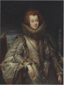 Portrait of Maria Anna, Infanta of Spain, Archduchess of Austria, later Queen of Hongary and Bohemia (1604-1646)