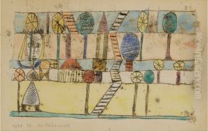 The Village Madwoman by Paul Klee