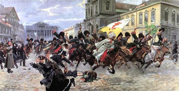 Warsaw 1830 - view 1