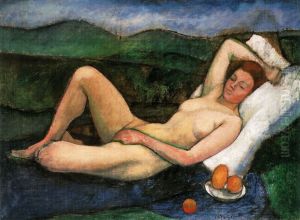 Reclining Nude by Dezso Czigany