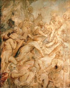 Christ carrying the cross by (studio of) Rubens, Peter Paul