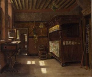 Interior of the Plantin-Moretus Museum Interior of the Plantin-Moretus Museum