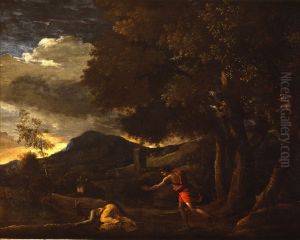 The Death of Euridyce by Nicolas Poussin