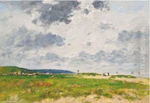 Deauville, La Dune by Eugene Louis Boudin