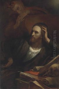 Fausto y Mefistofeles by Ary Scheffer