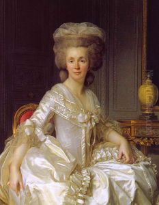 Portrait de Suzanne Curchod (Madame Jacques Necker) by Joseph-Siffred Duplessis