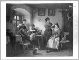 Schmucken einer Braut by Rudolf Epp