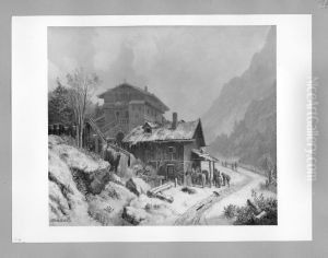 Mountain-landscape in winter
