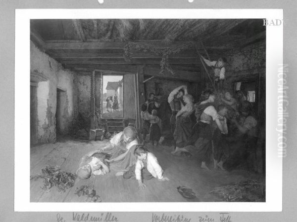 Playnig and dancing children - view 1