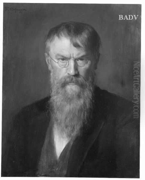 Portrait of Lenbach - view 1